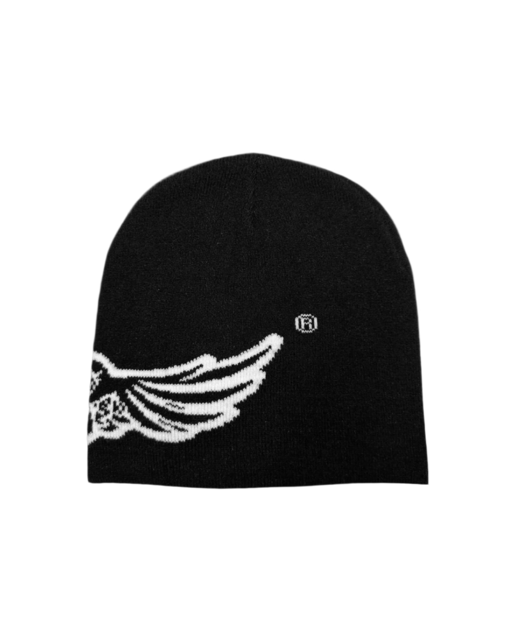 Knitted Black Beanie