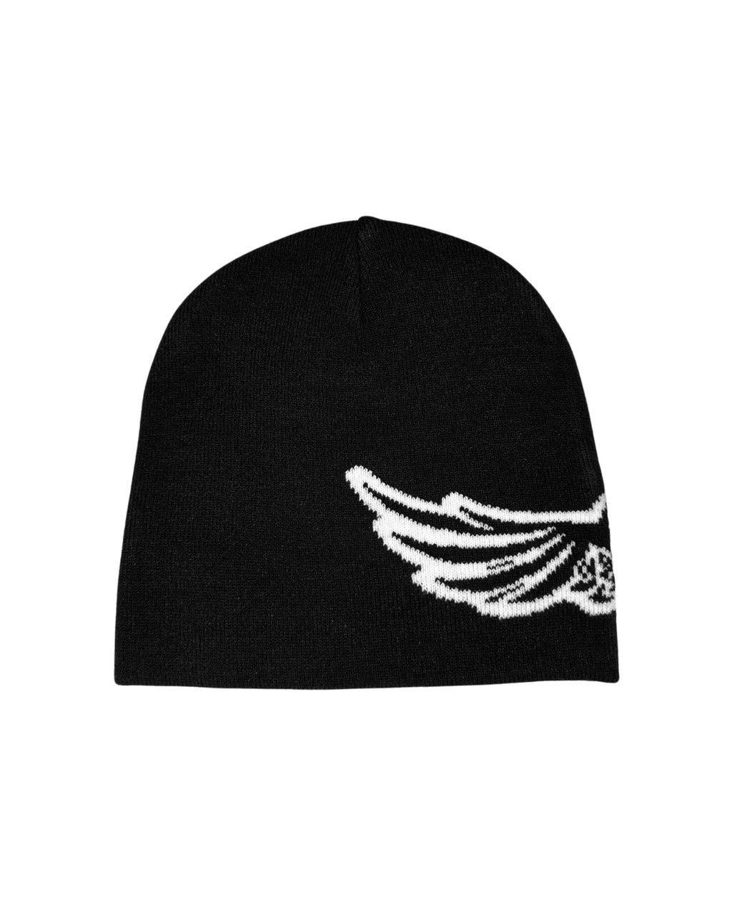 Knitted Black Beanie